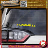LaFamille soutient je suis gilet jaune sticker autocollant