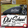 2 stickers Old School Bobber pour moto | Fais des Affaires