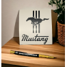 Aufkleber – Mustang logo sticker autocollant | Fais des Affaires