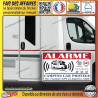 Aufkleber – Alarme protection Camping car surveillance Stickers Autocollant | Fais des Affaires