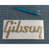 Sticker autocollant Gibson 9 × 20 cm vinyle découpé