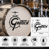 Gretsch Vinylaufkleber 14 × 16 cm