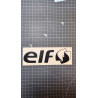 Photo du sticker autocollant vinyle ELF 5,5 × 16 cm