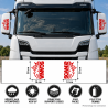 Scania griffon adhesive vinyl sticker 20 × 14 cm