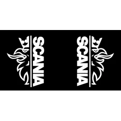 Original Scania griffon adhesive vinyl sticker 20 × 14 cm