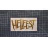 Photo du sticker autocollant vinyle Hellfest 5 × 14 cm