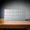 Original VAN RYSEL adhesive vinyl sticker 4 × 29,5 cm