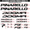 PINARELLO DOGMA F12 Aufkleber-Set – 3,5 × 40,1 cm