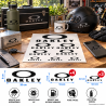 Photomontage: Kit of 8 Oakley vinyl stickers