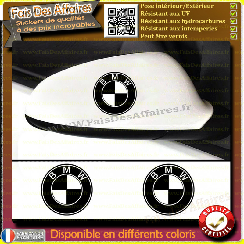 Aufkleber – 2 stickers logo BMW | Fais des Affaires