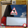 Aufkleber – Stickers Autocollant motard à bord motard barjot humour | Fais des Affaires