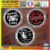 3 stickers Connasse à bord humour 8 cm | Fais des Affaires