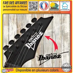 Sticker Ibanez GIO 11 cm | Fais des Affaires