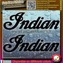 2 stickers Indian Motorcycle 17 cm | Fais des Affaires
