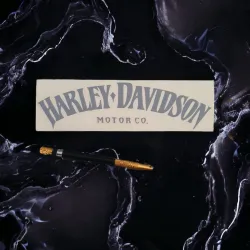 Sticker – [déstockage] 1 Stickers autocollant harley davidson iron | Fais des Affaires