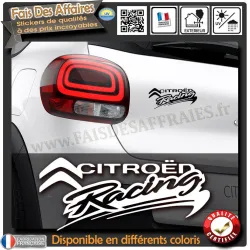 Sticker – Citroën racing Citroën sport sticker | Fais des Affaires