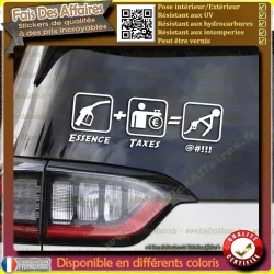 Sticker Essence trop chère 20 cm | Fais des Affaires