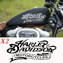 2 stickers Harley-Davidson Skull Sportster | Fais des Affaires