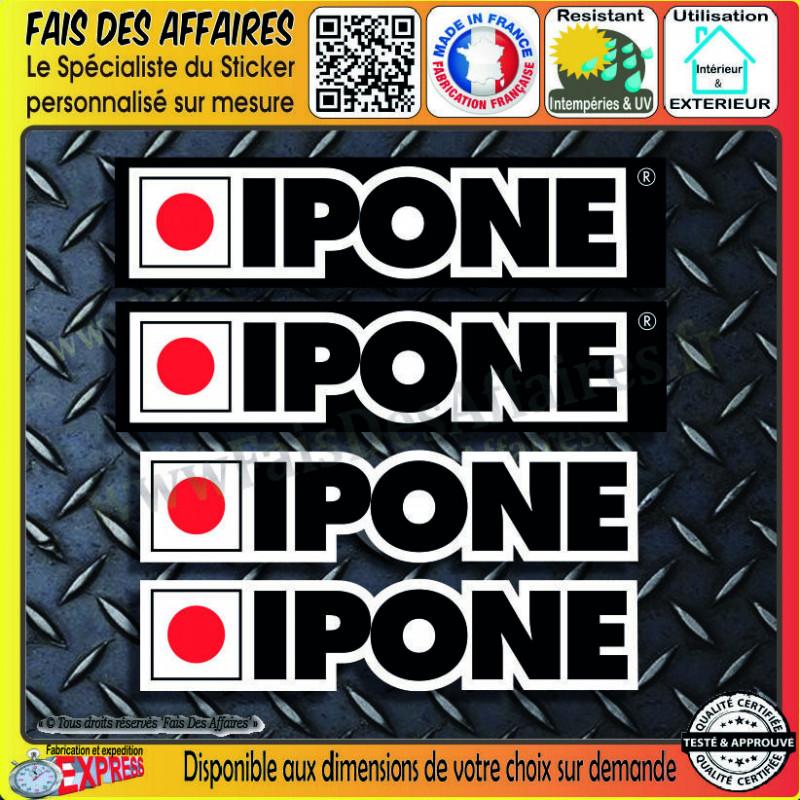 Sticker – Ipone Stickers Autocollant | Fais des Affaires