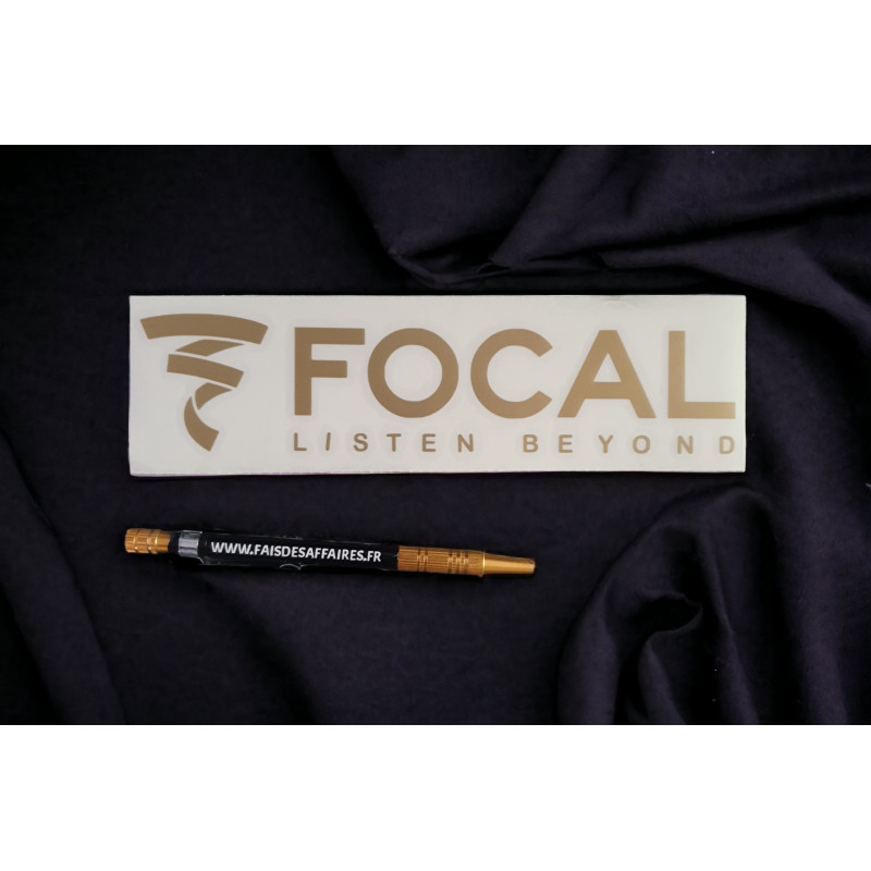 Sticker Focal car audio 20 cm | Fais des Affaires