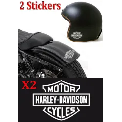 Sticker – lot de 2 stickers autocollant harley davidson skull sportster | Fais des Affaires