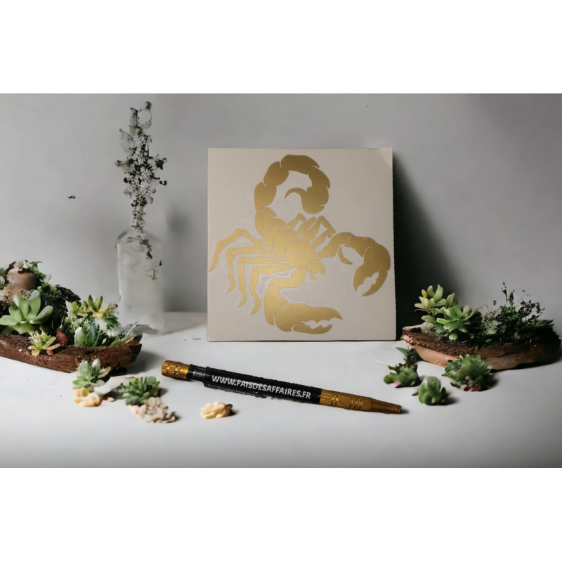 Déstockage sticker Scorpions 11 cm | Fais des Affaires