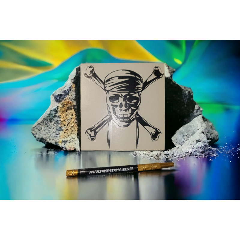 Sticker – [déstockage] pirate Sticker autocollant | Fais des Affaires