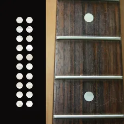 20 marqueurs de manche de guitare 4,5 mm | Fais des Affaires