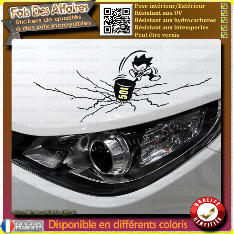 Sticker cache-rayure et éraflure 20 cm | Fais des Affaires
