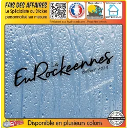 Aufkleber – les eurockeennes befort 2023 sticker autocollant | Fais des Affaires