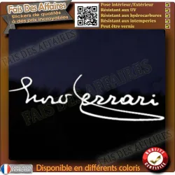 Sticker – Enzo Ferrari sticker autocollant | Fais des Affaires