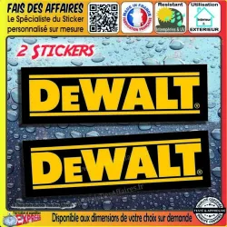 Sticker – Dewalt  sticker autocollant | Fais des Affaires