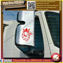 Lot de 2 stickers Scania 20 cm | Fais des Affaires