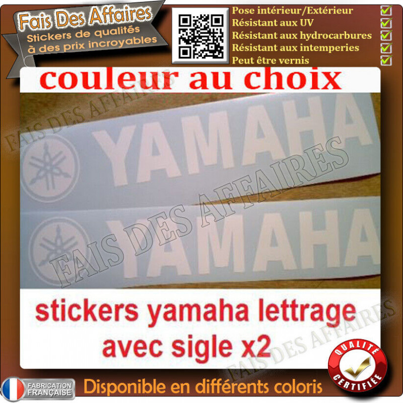 Sticker Yamaha moto 19 cm | Fais des Affaires