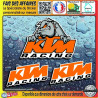 Aufkleber – KTM Racing 3 sticker autocollant sticker autocollant | Fais des Affaires
