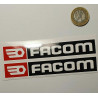 Lot de 2 stickers Facom 11,7 cm | Fais des Affaires