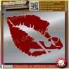 Sticker Kiss of Death 9 cm | Fais des Affaires