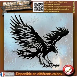 Sticker aigle 14 cm | Fais des Affaires