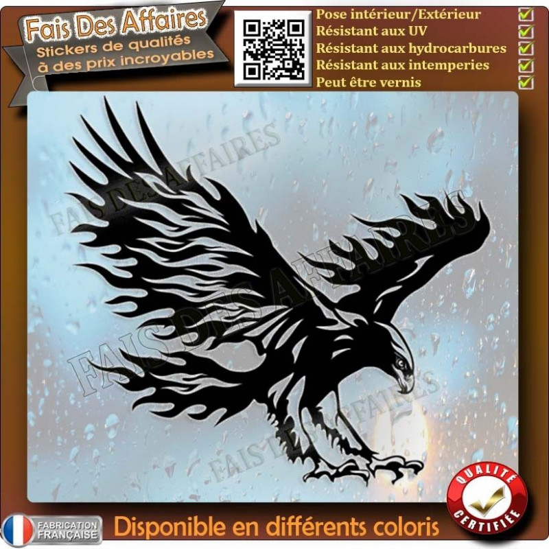 Sticker aigle 14 cm | Fais des Affaires