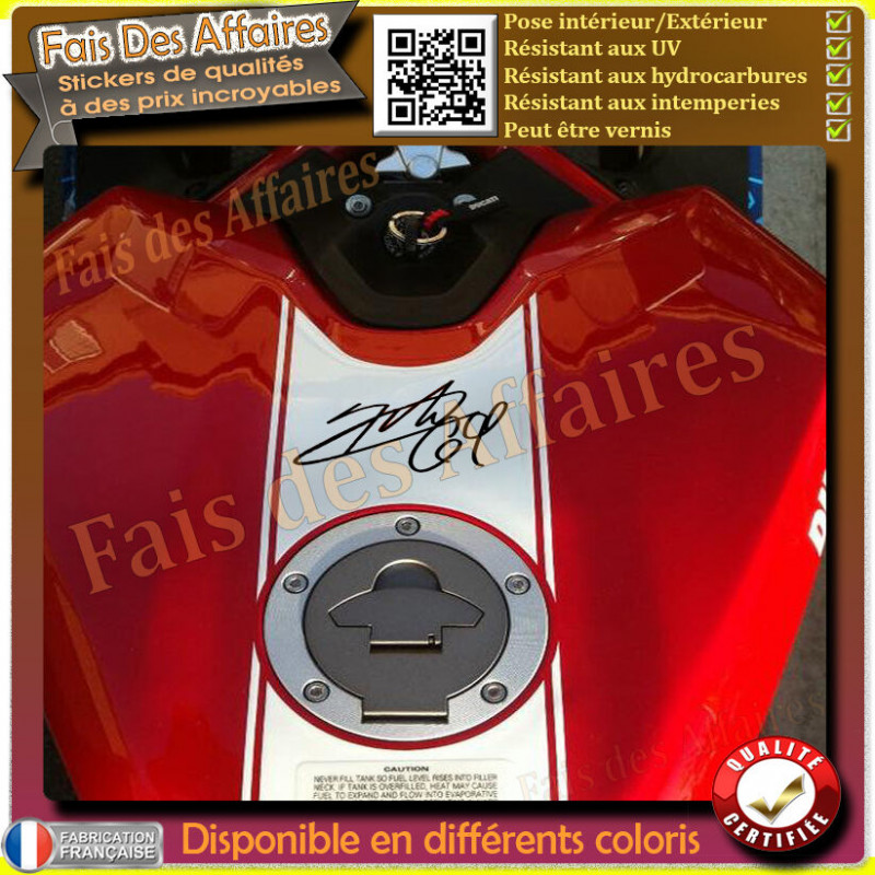 Sticker signature Nicky Hayden 69 9 cm | Fais des Affaires