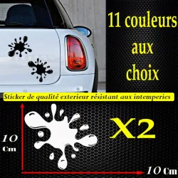 Aufkleber – Tache 2 sticker autocollant | Fais des Affaires