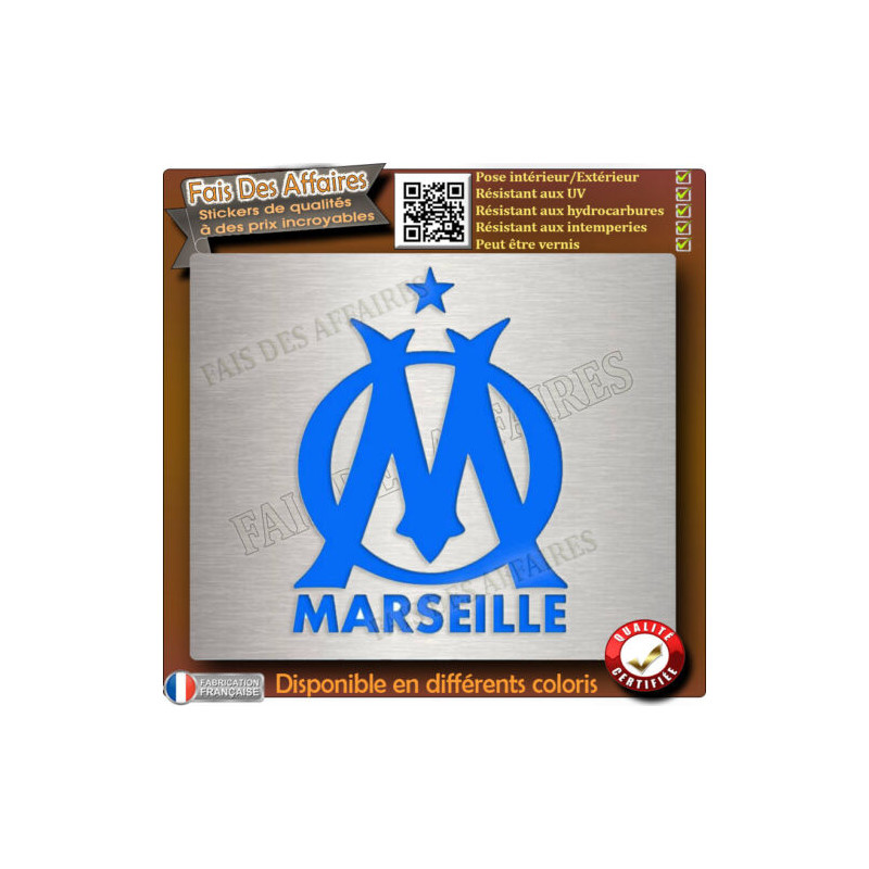 Sticker Marseille 10 cm | Fais des Affaires