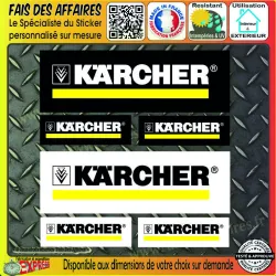 Sticker – KARCHER 6 sticker autocollant | Fais des Affaires