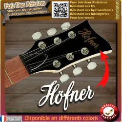 Sticker Höfner 12 cm | Fais des Affaires