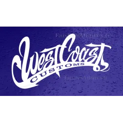 Sticker West Coast Choppers 18,5 cm | Fais des Affaires