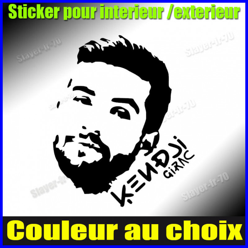 Sticker – Kendji Girac sticker autocollant | Fais des Affaires