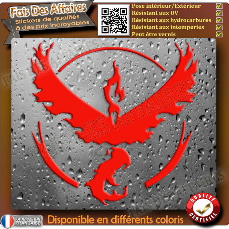 Pokémon GO sticker autocollant