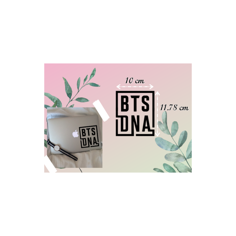 BTS DNA sticker autocollant