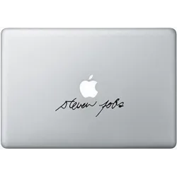Steve Jobs sticker autocollant