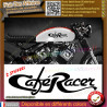 2 stickers autocollant cafe racer